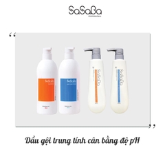 DẦU GỘI VÀ HOÀN HÌNH SASABA TRÒN 500ML - 800ML