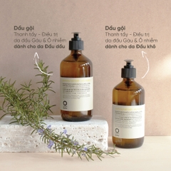 Dầu Gội Trị Gàu Cho Da Đầu Khô Oway Purifying Hair Bath for Dry Scalps
