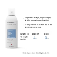 GOLDWELL STYLESIGN VOLUME ROOT BOOST SPRAY 200ML Xịt nâng chân tóc, tạo độ phồng cho tóc