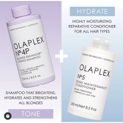 DẦU GỘI OLAPLEX 4P TONING KHỬ VÀNG CHO TÓC TẨY 250ML