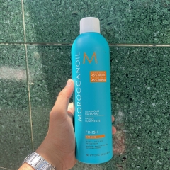 GÔM XỊT GIỮ NẾP MOROCCANOIL FINISH STRONG CỨNG HOẶC EXTRA STRONG SIÊU CỨNG 330ML