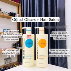 Dầu Gội Xả Olexrs Argan Oil Collagen Hair Salon 500ml - 1000ml