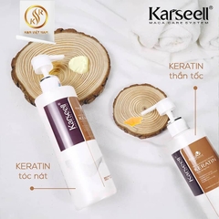 Kem hoặc gel Phục hồi Keratin tóc nát – Karseell Maca 500ml