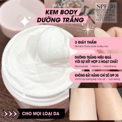 Kem trắng da body hoa trà Weilaiya 200g