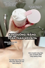 Kem trắng da body hoa trà Weilaiya 200g