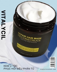 Kem ủ tóc, dầu hấp phục hồi siêu phân tử Vitalycil Repair Hair Mask 250ML
