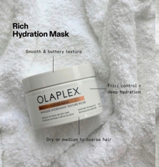 OLAPLEX Rich Hydration Mask | Mặt nạ dưỡng ẩm chuyên sâu cho tóc khô, sợi vừa đến dày 200ML