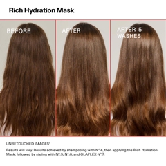 OLAPLEX Rich Hydration Mask | Mặt nạ dưỡng ẩm chuyên sâu cho tóc khô, sợi vừa đến dày 200ML