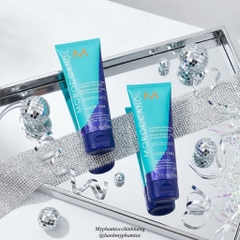 Dầu Gội Moroccanoil Tím Khử Ánh Vàng (Moroccanoil Blonde Perfecting Purple 200ml/ 1000ml