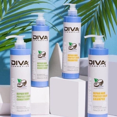 DẦU GỘI XẢ DIVA ORGANIC CARE PHỤC HỒI VÀ BẢO VỆ MÀU NHUỘM 500ML - 750ml