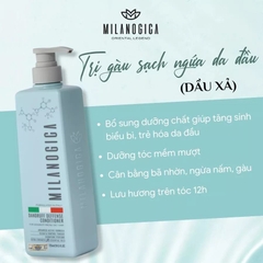 Dầu gội xả Milanogica trị gàu (Milanogica Anti-Dandruff Shampoo & Conditioner) 350ml 725ml