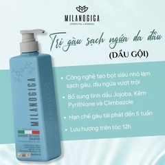 Dầu gội xả Milanogica trị gàu (Milanogica Anti-Dandruff Shampoo & Conditioner) 350ml 725ml