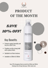 Gôm xịt siêu cứng Goldwell StyleSign Sprayer – Extra Strong Hairspray 300ml