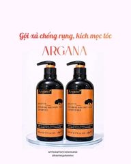 Bộ dầu gội xả ARGANA phục hồi và ngăn rụng tóc Hair Repair & Anti-Hair Loss500ml/ 750ml