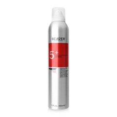 Gôm tạo kiểu tóc cứng Beaver Magotan 5+ Firm-Hold Finishing Spray hương dâu tây 250ml