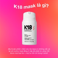 Mặt nạ K18 siêu phục hồi phân tử - K18 leave-in molecular repair hair mask 50ML