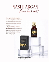 Xịt thơm tóc Nashi Argan Love - Nashi Argan Love Hair Mist 20ml