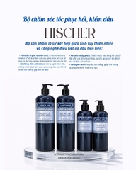 Dầu gội xả Hischer Argan Oil 500ml 1000ml