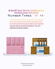 Kem hấp tại nhà Number Three 003 Trisyscore CE Pack hộp 4*12g