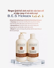 Xả khô Bes Hergen G3 tái tạo và nuôi dưỡng tóc 400ml - 1000ml