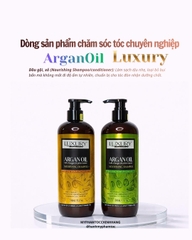 DẦU GỘI XẢ, HẤP, DẦU DƯỠNG TÓC TINH CHẤT ARGAN LUXURY 500ml - 1000ML