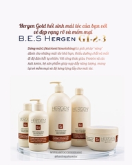 DẦU GỘI, DẦU HẤP BES HERGEN GOLD LINE G1, G2 400ML - 1000ML