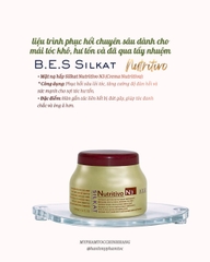 DẦU GỘI VÀ MẶT NẠ Ủ BES HERGEN SILKAT N1 N3  500ML - 1000ML