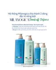 Dầu gội xả Milanogica trị gàu (Milanogica Anti-Dandruff) 350ml 725ml