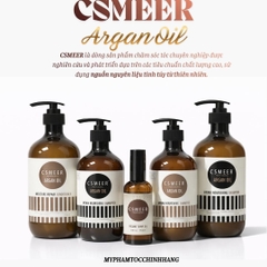 Cặp Dầu Gội Xả Phục Hồi Hư Tổn CSMEER Argan Oil Hydra Nourishing Shampoo & Conditioner 500ml 750ml