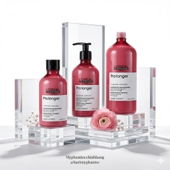 Bộ dầu gội xả hấp tóc L'Oréal Professionnel Pro Longer dành cho tóc dài yếu, ngọn tóc mảnh và dễ gãy: