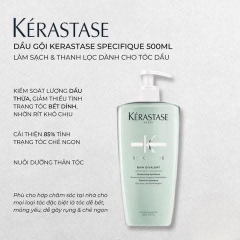 Dầu gội và Mặt nạ cho da đầu dầu Kérastase Divalent 250ml/ 500ml 1000ml
