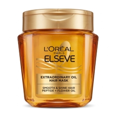 Mặt nạ tóc L’Oréal Paris Elseve Extraordinary Oil Hair Mask Peptide + Flower Oil | Dưỡng tóc khô xơ, mềm mượt và bóng khỏe