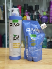 DẦU GỘI XẢ DIVA ORGANIC CARE PHỤC HỒI VÀ BẢO VỆ MÀU NHUỘM 500ML - 750ml