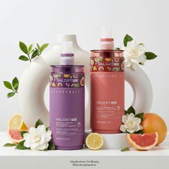 Cặp Gội Xả Bưởi Valert Grapefruit Mẫu Mới 2025 850ml