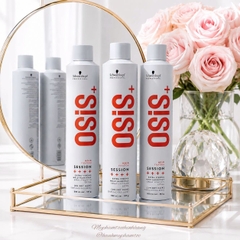 MẪU 2024 KEO (GÔM) XỊT GIỮ KIỂU TÓC RẤT CỨNG OSIS+ SỐ 3 SESSION 300ML