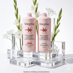 Dầu gội và dầu xả Kérastase Genesis phục hồi sợi tóc yếu, giảm đứt gãy thân tóc