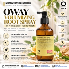 Oway Volumizing Root Spray 160ml | Xịt Phồng Chân Tóc Tự Nhiên