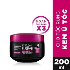 Mặt Nạ Ủ Tóc L’Oréal Paris Elseve Fall Resist 3X Deep Reinforcing Mask | Hỗ Trợ Giảm Gãy Rụng, Dưỡng Tóc Mềm Mượt