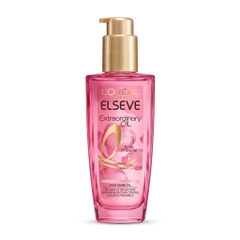 Dầu Dưỡng Tóc L’Oréal Paris Elseve Extraordinary Oil Pink Serum | Dưỡng Mượt, Tăng Độ Bóng Cho Tóc Khô Xơ