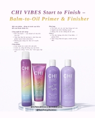 Dầu gội xả CHI Vibes Hair to Slay – Dưỡng ẩm và phục hồi tóc hư tổn (CHI Vibes Hair to Slay Daily Moisturizing Shampoo & Split-End Mending Conditioner) 355ml