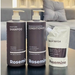 ROSEMINE PROFESSIONAL Gội xả giảm rụng, kiểm soát dầu tạo độ phồng và phục hồi tóc hư tổn 500 ml