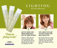 Xịt Tạo Kiểu Milbon Nigelle Lafusion Light Fog - Silky Fog - Stay Fog