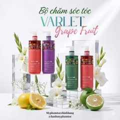 Cặp Gội Xả Bưởi Valert Grapefruit Mẫu Mới 2025 850ml