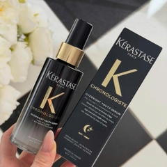 Kérastase Chronologiste Overnight Youth Serum 90ml | Serum Dưỡng Tóc Ban Đêm Chống Lão Hóa Tóc