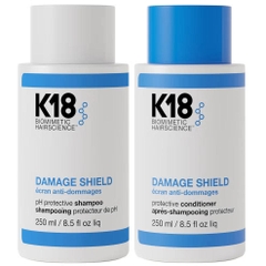 Gội xả K18 bảo vệ pH- DAMAGE SHIELD protective shampoo 250ML-930ML