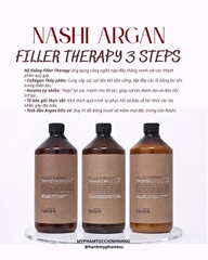 Bộ phục hồi cấu trúc tóc Nashi Filler Therapy 3 bước chuyên sâu Nashi Filler Therapy Step 1 – 2 – 3