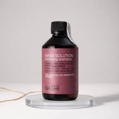Dầu gội tăng cường độ dày, giảm rụng tóc Nashi Argan Mass Solution