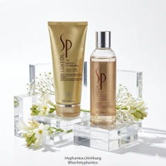 Dầu gội và dầu xả phục hồi SP Argan Luxeoil Keratin shampoo & conditioner 1000ml