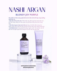 DẦU GỘI XẢ TÍM KHỬ ÁNH VÀNG NASHI  BLONDY JOY 250ML -  150ML