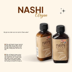 Bộ dầu gội – dầu xả dưỡng phục hồi tóc Nashi Argan - Nashi Argan Shampoo & Conditioner